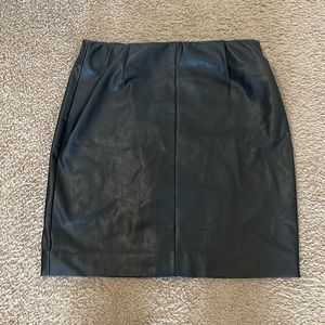 Aritiza Talula vegan leather high waisted skirt